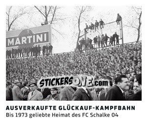 Sticker Ausverkaufte Glückauf-Kampfbahn - 11 Freunde - Fussball Klassiker n. 63 - Juststickit