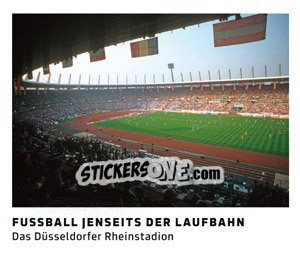 Sticker Fussball Jenseits Der Laufbahn - 11 Freunde - Fussball Klassiker n. 66 - Juststickit