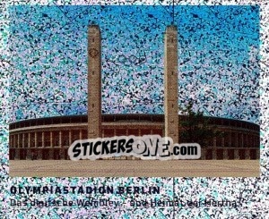 Sticker Olympiastadion Berlin - 11 Freunde - Fussball Klassiker n. 67 - Juststickit
