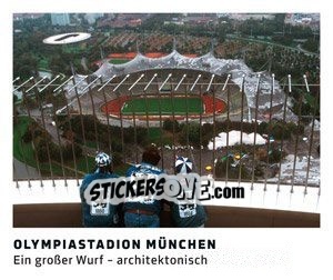 Cromo Olympiastadion München - 11 Freunde - Fussball Klassiker - Juststickit