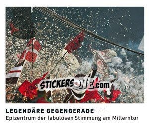 Sticker Legendäre Gegengerade - 11 Freunde - Fussball Klassiker - Juststickit