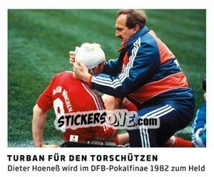 Sticker Turban Für Den Torschützen - 11 Freunde - Fussball Klassiker n. 74 - Juststickit