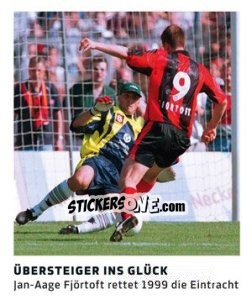 Sticker Übersteiger Ins Glück - 11 Freunde - Fussball Klassiker - Juststickit