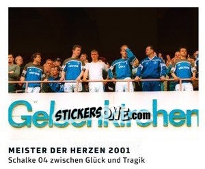 Cromo Meister der Herzen 2001 - 11 Freunde - Fussball Klassiker - Juststickit