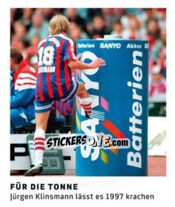 Sticker Für die Tonne