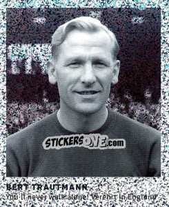 Sticker Bert Trautmann