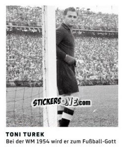 Figurina Toni Turek - 11 Freunde - Fussball Klassiker - Juststickit