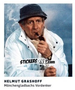 Sticker Helmut Grashoff - 11 Freunde - Fussball Klassiker - Juststickit