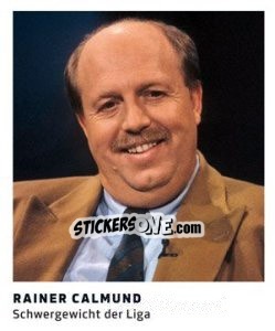 Sticker Rainer Calmund - 11 Freunde - Fussball Klassiker n. 95 - Juststickit