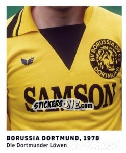 Figurina Borussia Dortmund, 1978 - 11 Freunde - Fussball Klassiker - Juststickit