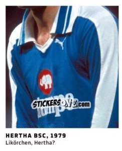 Sticker Hertha BSC, 1979 - 11 Freunde - Fussball Klassiker n. 106 - Juststickit