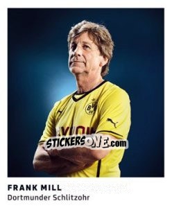 Figurina Frank Mill - 11 Freunde - Fussball Klassiker - Juststickit