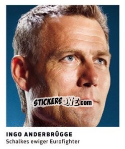 Cromo Ingo Anderbrügge - 11 Freunde - Fussball Klassiker - Juststickit