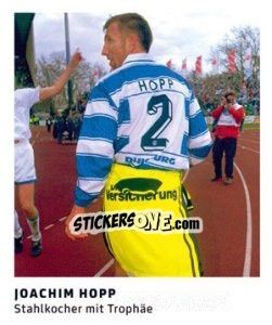 Cromo Joachim Hopp - 11 Freunde - Fussball Klassiker - Juststickit