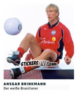 Sticker Ansgar Brinkmann - 11 Freunde - Fussball Klassiker n. 117 - Juststickit