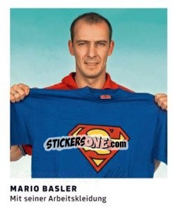 Cromo Mario Basler - 11 Freunde - Fussball Klassiker - Juststickit