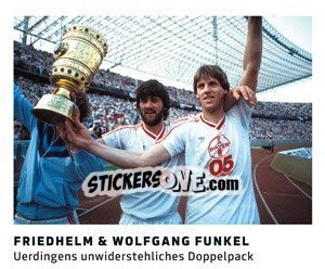 Cromo Die Funkel-Brüder - 11 Freunde - Fussball Klassiker - Juststickit