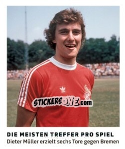 Sticker Die Meister Treffer pro Spiel - 11 Freunde - Fussball Klassiker - Juststickit