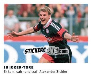 Figurina 18 Joker-Tore - 11 Freunde - Fussball Klassiker - Juststickit