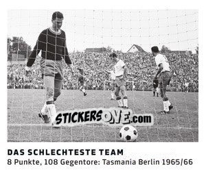 Sticker Das Schlechteste Team - 11 Freunde - Fussball Klassiker n. 140 - Juststickit