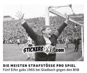 Sticker Die Meisten Strafstösse pro Spiel - 11 Freunde - Fussball Klassiker - Juststickit