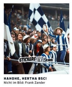 Sticker Hahohe, Hertha BSC!