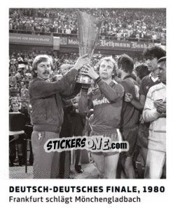 Sticker Deutsch-Deutsches Finale, 1980 - 11 Freunde - Fussball Klassiker n. 172 - Juststickit