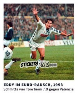 Sticker Eddy im Euro-Rausch, 1993 - 11 Freunde - Fussball Klassiker - Juststickit