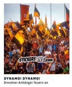 Sticker Dynamo! Dynamo! - 11 Freunde - Fussball Klassiker - Juststickit