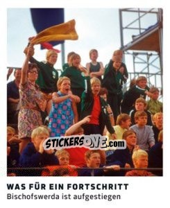 Sticker Was für ein Fortschritt - 11 Freunde - Fussball Klassiker - Juststickit