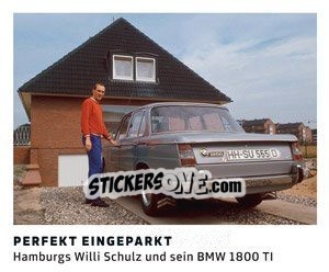 Sticker Perfekt Eingeparkt - 11 Freunde - Fussball Klassiker - Juststickit