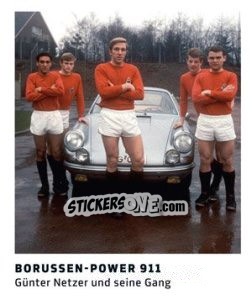 Sticker Borussen-Power 911 - 11 Freunde - Fussball Klassiker n. 197 - Juststickit