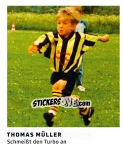 Sticker Thomas Müller - 11 Freunde - Fussball Klassiker n. 198 - Juststickit