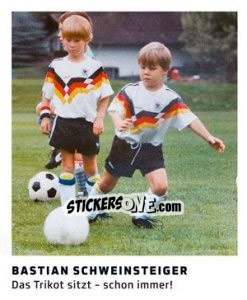 Sticker Bastian Schweinsteiger - 11 Freunde - Fussball Klassiker - Juststickit