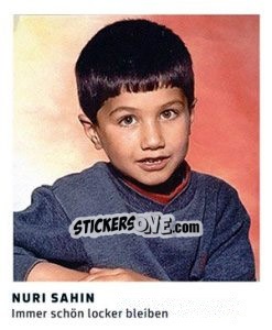 Sticker Nuri Sahin - 11 Freunde - Fussball Klassiker n. 202 - Juststickit