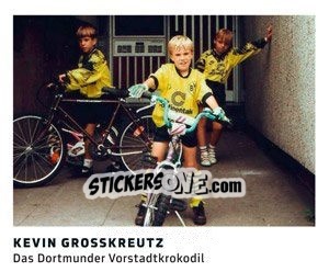 Sticker Kevin Grosskreutz - 11 Freunde - Fussball Klassiker n. 205 - Juststickit