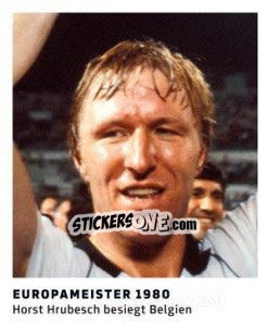 Cromo Europameister 1980 - 11 Freunde - Fussball Klassiker - Juststickit