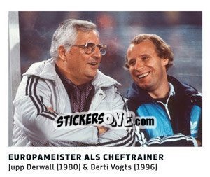 Figurina Europameister als Cheftrainer - 11 Freunde - Fussball Klassiker - Juststickit