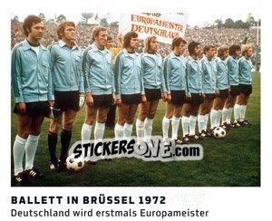 Sticker Ballet In Brüssel 1972