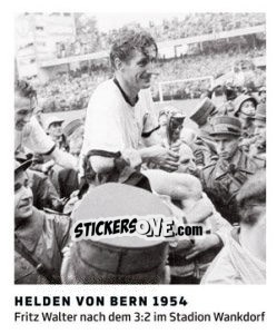 Sticker Helden von Bern 1954 - 11 Freunde - Fussball Klassiker - Juststickit