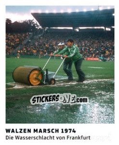 Sticker Walzen Marsch 1974 - 11 Freunde - Fussball Klassiker - Juststickit
