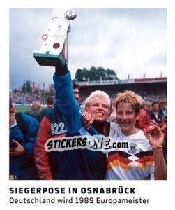 Figurina Siegerpose in Osnabrück - 11 Freunde - Fussball Klassiker - Juststickit