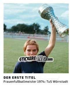 Sticker Der erste Tittel - 11 Freunde - Fussball Klassiker - Juststickit