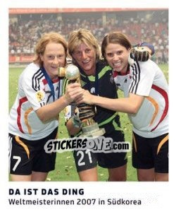 Cromo Da ist das Ding - 11 Freunde - Fussball Klassiker - Juststickit