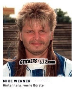 Figurina Mike Werner - 11 Freunde - Fussball Klassiker - Juststickit