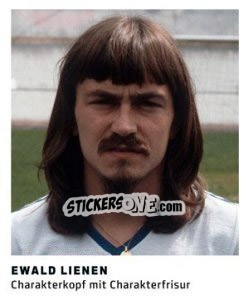 Sticker Ewald Lienen - 11 Freunde - Fussball Klassiker - Juststickit