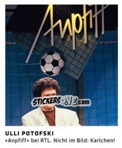 Figurina Ulli Potofski - 11 Freunde - Fussball Klassiker - Juststickit