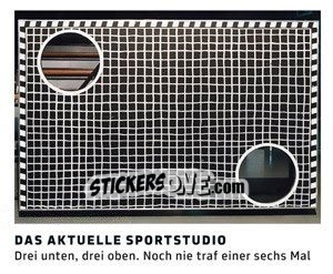 Sticker Das aktuelle Sportstudio - 11 Freunde - Fussball Klassiker n. 245 - Juststickit
