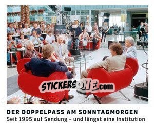 Sticker Der Doppelpass am Sonntagmorgen - 11 Freunde - Fussball Klassiker n. 246 - Juststickit