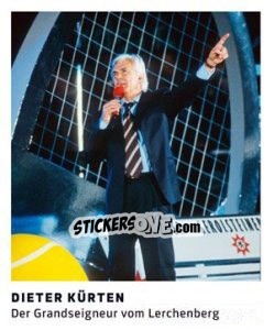 Sticker Dieter Kürten - 11 Freunde - Fussball Klassiker - Juststickit